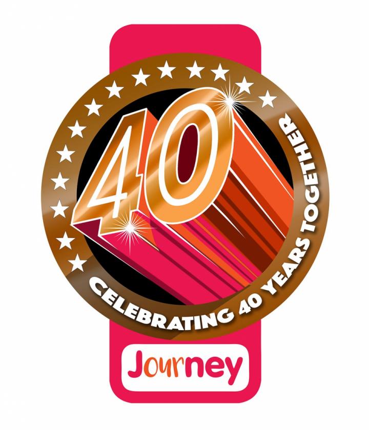 journey 40th logo