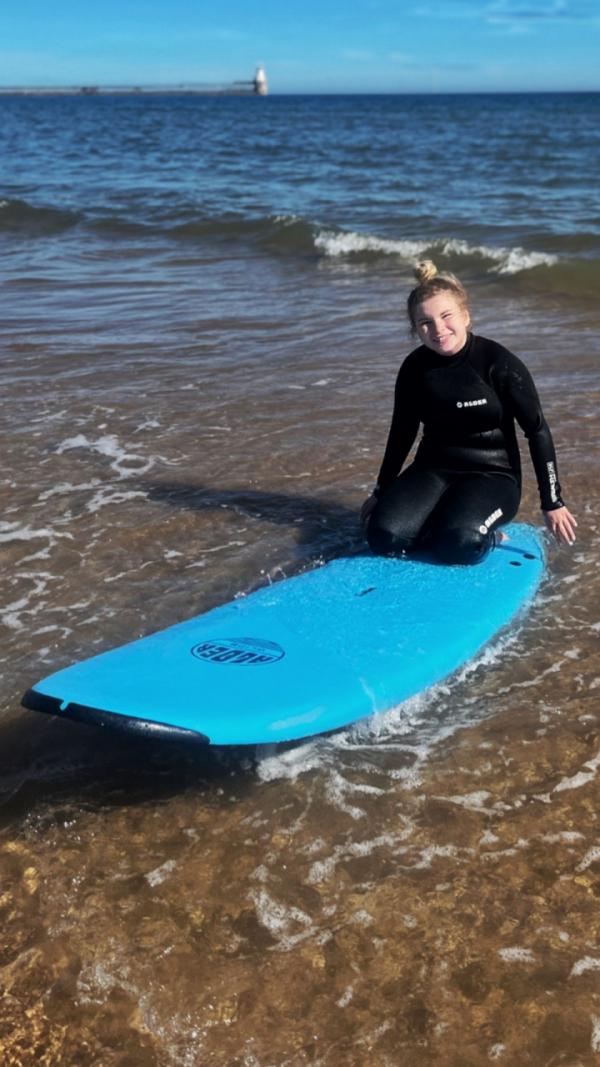 Newcastle Hub Surf session