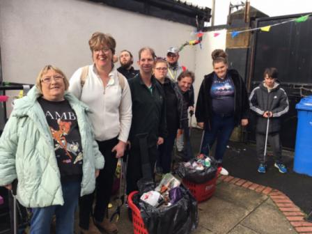 blyth litter pick group shot