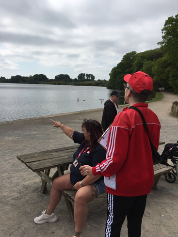 An thumbnail image for the news story about acomb hub visits talkin tarn Acomb Hub visits talkin tarn