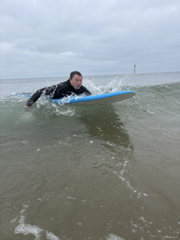 An thumbnail image for the news story about acomb clients making waves with aoa surf school Acomb Clients making waves with AOA Surf School