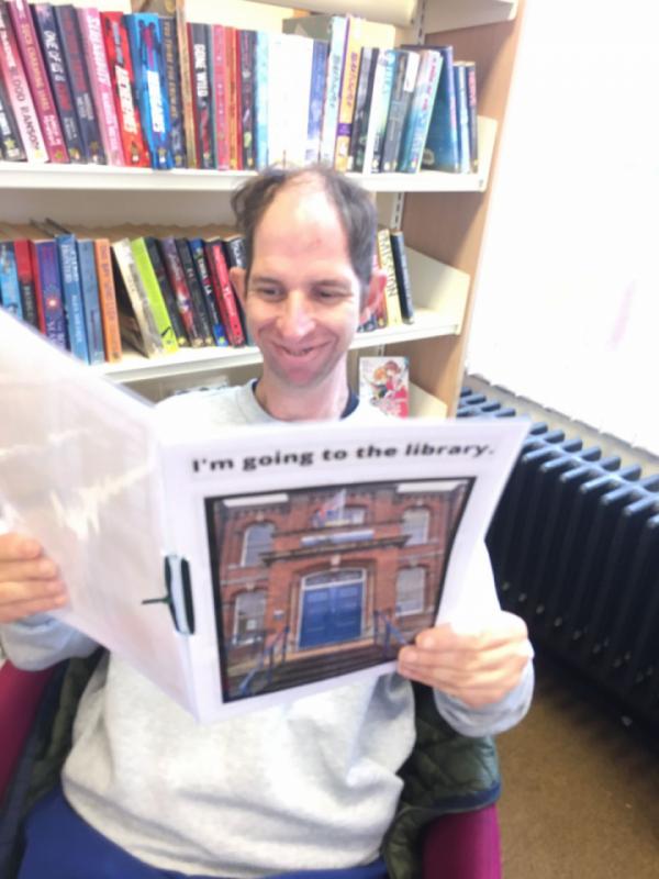 An thumbnail image for the news story about blyth hub visits the library Blyth Hub visits the library