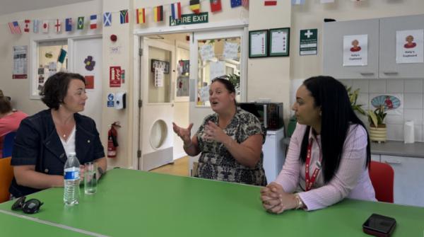 An thumbnail image for the news story about mp catherine visits journey mp catherine visits journey